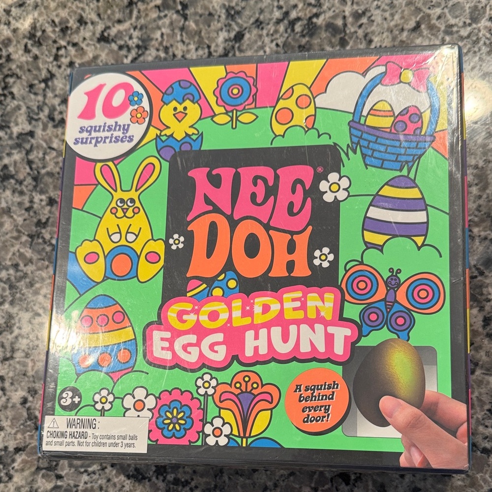 Needoh Golden Egg Hunt with Needoh magic color egg. NWT - Picture 3 of 5